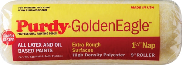 Purdy Golden Eagle 9 in. x 1-1/4 in. Knit Fabric Roller Cover - 1 Each 144608097
