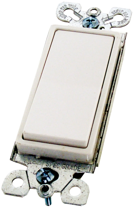 EATON Wiring 7501W-BOX 15-Amp 120-Volt Single-Pole Decorator, White