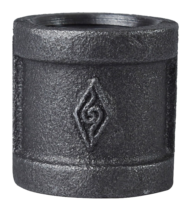 B K Mueller Coupling Black Malleable 3/4 21-3/4B