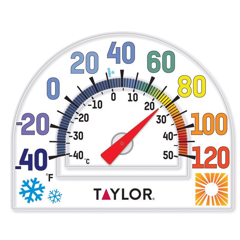 WINDW CLNG THERMOMETR7" by TAYLOR MfrPartNo 53233