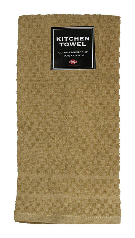 Ritz Kitchen Towel 100% Cotton 15" X 25" Biscotti Case of 6