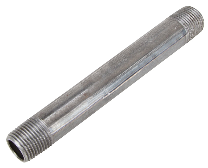 WORLDWIDE SOURCING 1/2X2B 1/2 x 2 Black Pipe Nipple