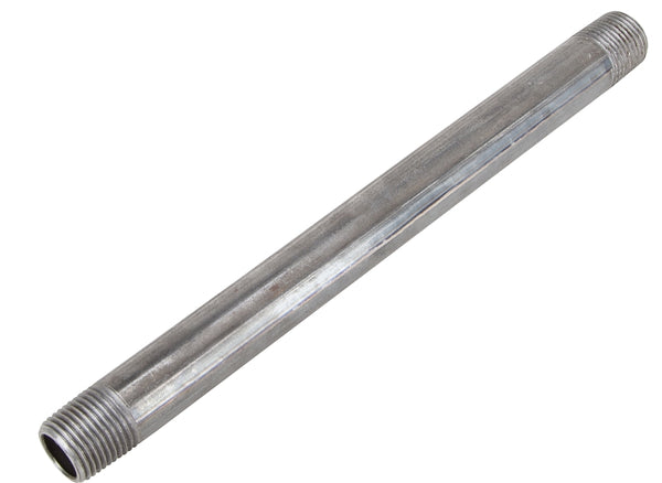 Worldwide Sourcing Pipe Nipple Black 1/2x8 1/2X8B