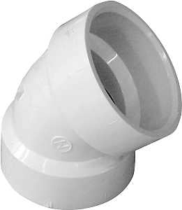 ELBOW DWV 45 DEG 1-1/2IN
