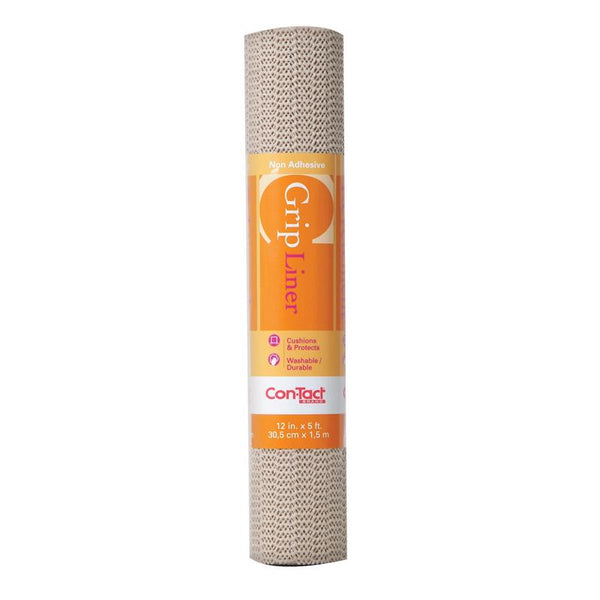 Kittrich 6B5900 Grip Liner 12"x5' Taupe Vinyl 05F-C6B59-06