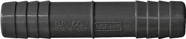 Boshart Industries Plastic Pipe Fitting Insert Coupling, 1/2-In. UPPC-05