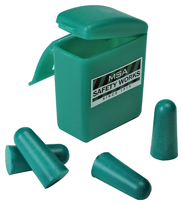Msa SAFETY WORKS, Ear Plugs Foam 2 Pair, PK 818074