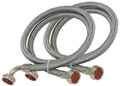 Eastman 41066/48378 Washing Machine Supply Line, Stainless Steel
