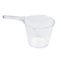 Chef Craft 20161 Clear Plastic Measuring Cup, 2 Cups, with Cup, Milliliter and Ounce Measurements