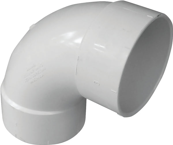 Canplas 414163BC PVC Sew 3 1/4 Bend Long Turn