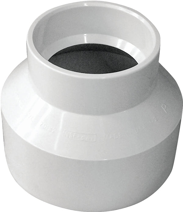 Canplas 193024 PVC DWV Reducing Coupling, 3 x 2-Inch, White