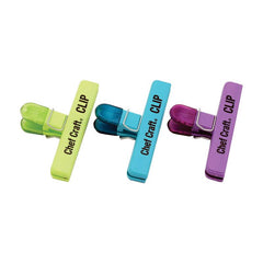 Chef Craft 21292 Assorted Colors Plastic Bag Clip