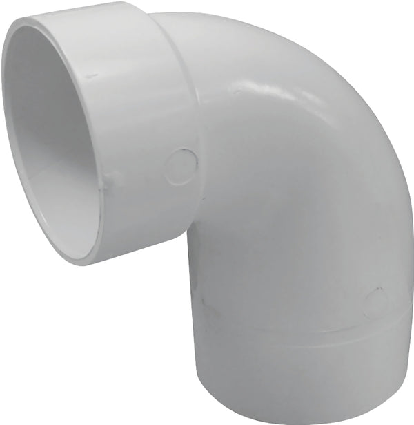 Canplas 193103 PVC DWV Cleanout Bend, 4 x 3-Inch, White