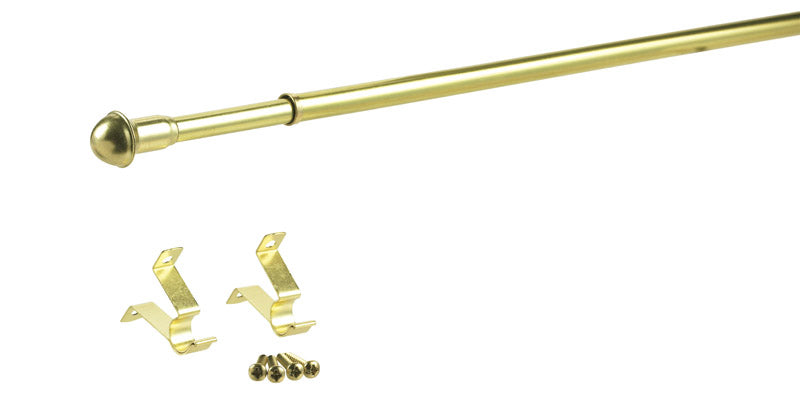 Kenney Manufacturing KN386/3 Accessories, 28'' - 48'', Brass