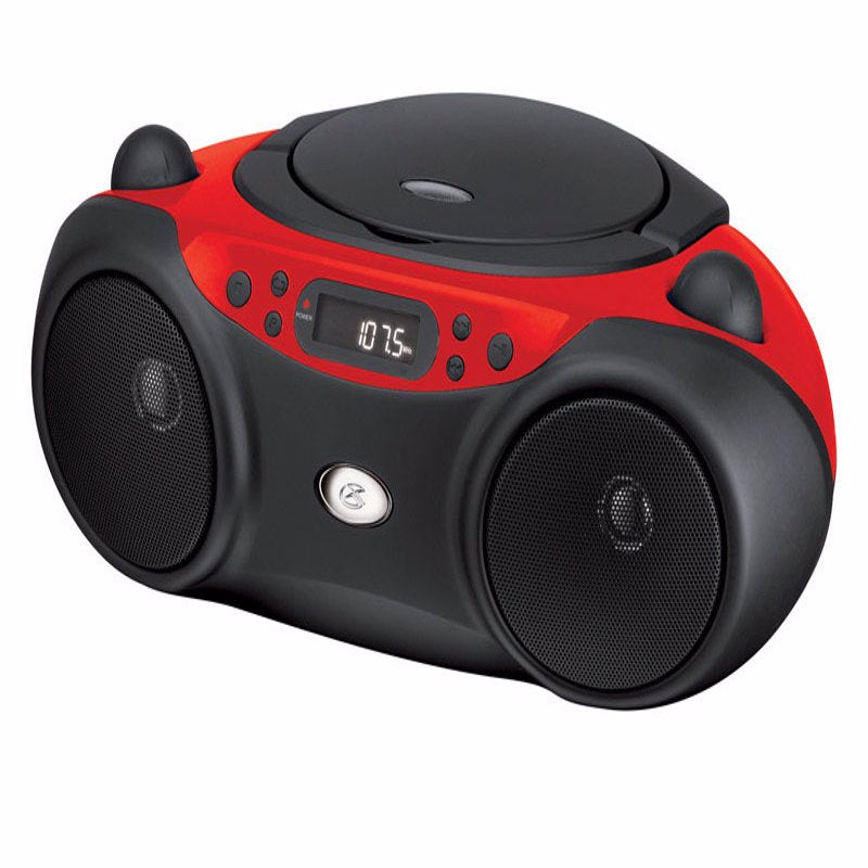 Boom Box AM/FM/CD Player by GPX MfrPartNo BC232R