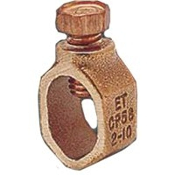 ERICO, 1-2-5-8in Bronze Ground Clamp, EA CP58