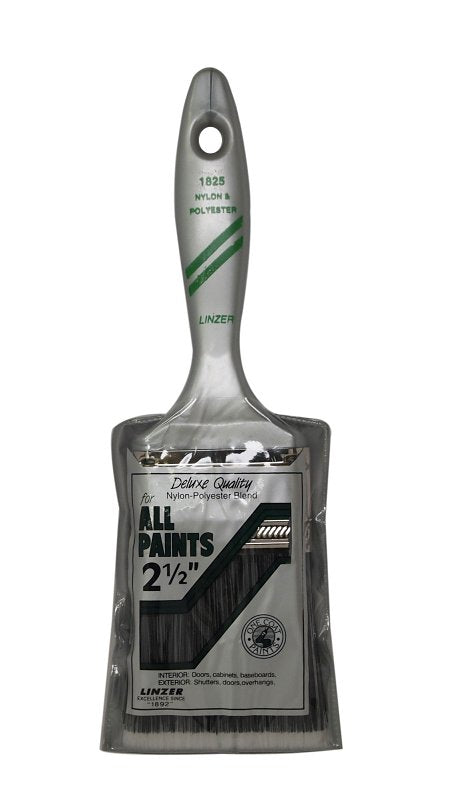 Manufacturers Direct WC 1825 Ester Lon Varnish and Wall Brush, Chiseled Nylon/Polyester, 2-1/2"