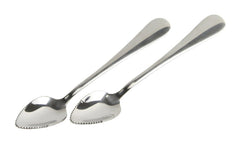 Chef Craft Serrated Grapefruit Spoon, 6.25 inch 2 piece set, Stainless Steel 21521