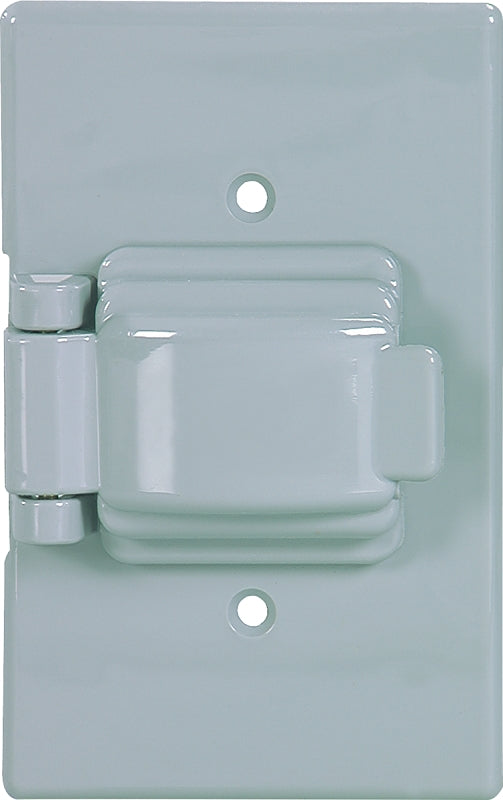 Cooper Wiring Devices 1g Nm Single Receptacle Cover S1961
