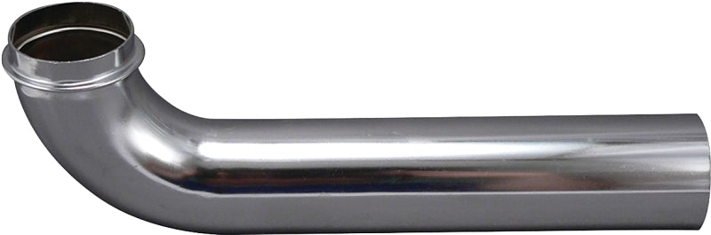 Plumb Pak PP3CP Tube With Flange, 1-1/4 In, 7 In L, 22 Ga Wall Thickness, Chrome Plated, No Size
