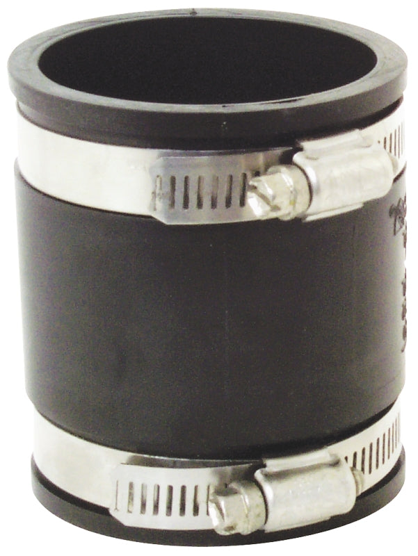 Fernco 1056-22 Flexible Pipe Coupling 2" CI/Plastic/Steel to 2" CI/Plastic/Steel P1056-22
