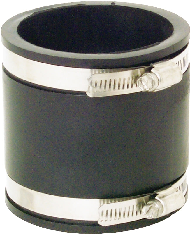 Fernco 1056-33 Flexible Pipe Coupling 3" CI/Plastic/Steel to 3" CI/Plastic/Steel P1056-33