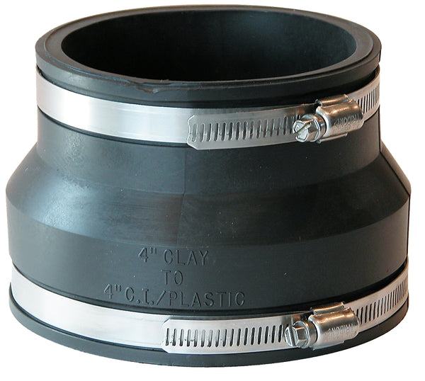 Fernco Couple Flex 4"X4" Clay P1002-44