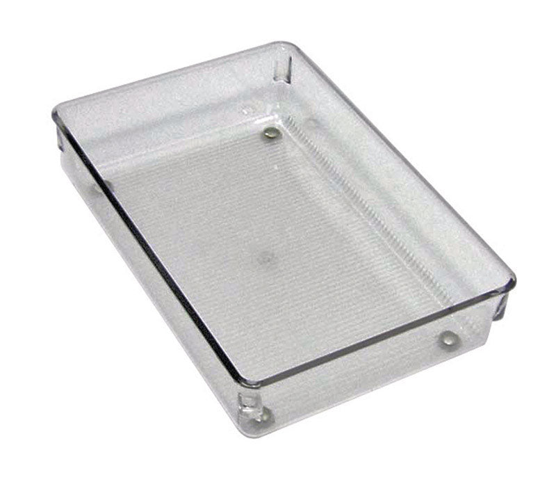 iDesign Drawer Organizer Bin, Clear