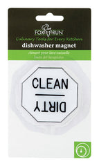 Fox Run 5935 Dishwasher Magnet, White/Black