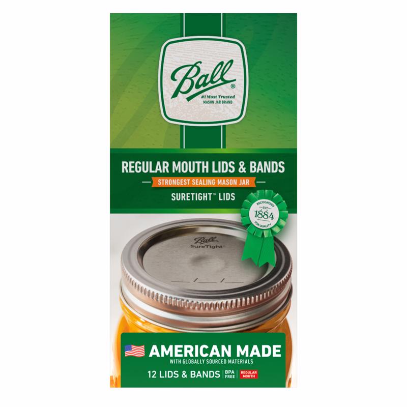 MASON LID&BANDS REG BX12