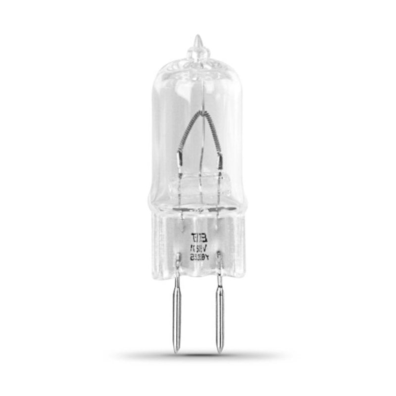 Feit Electric BPQ50T4/JCD/RP 50 Watt T4 JCD Halogen Bulb with Bi-Pin Base, Clear