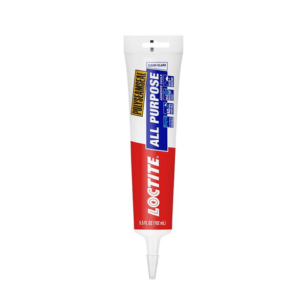Loctite HENKEL CORPORATION 2139007 5.5OZ CLR All-PURP Caulk, 5.5 Fl. Oz./Single, Clear