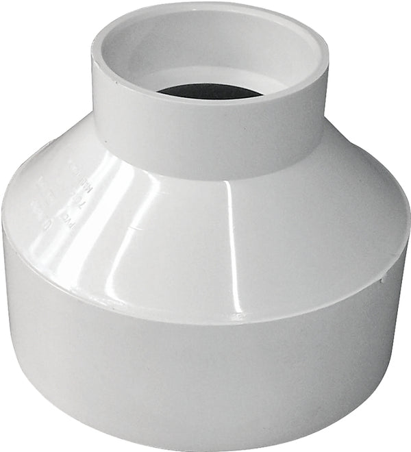 Canplas 193025 PVC DWV Reducer Coupling, 4 x 2-Inch
