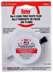 Oatey 53017 soldering flux, Amber