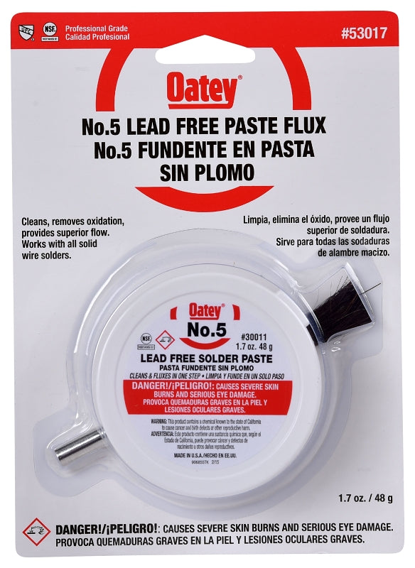 Oatea|#Oatey 53017 1.7 Oz Paste Flux,