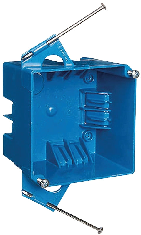 Carlon Junction Box 32 Cu In Pvc 2 Gang Blue Bulk