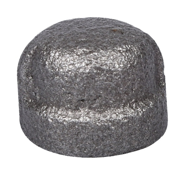 WORLDWIDE SOURCING B300 6 1/8 Cap Black Malleable