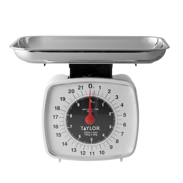 Taylor 3880 kitchen scale, Silver/White