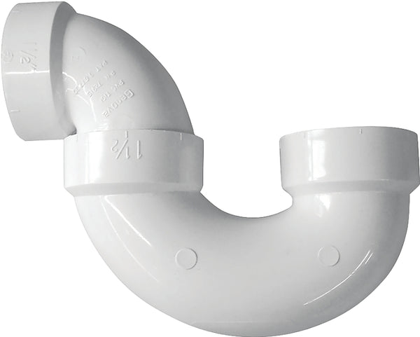 Canplas 193201S PVC DWV Trap SW, 1-1/2-Inch, White 1932015