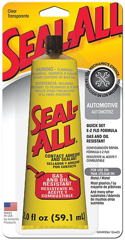 2 oz Eclectic Products 380100 Seal-All All Purpose Contact Adhesive 380112
