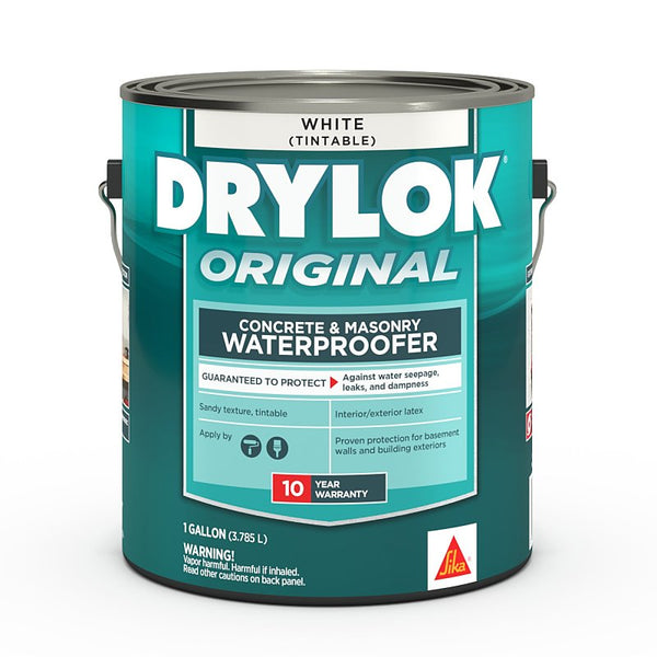 United Gilsonite 27513 Drylok Masonry Waterproofer Latex, 1 Gallon, White