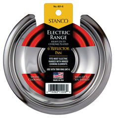 Stanco 601-6 Cooktop Drip Pan, Chrome