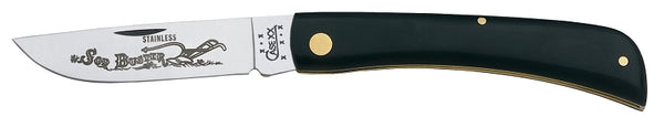 Case Sod Buster Pocket Knives, Jet-Black, Medium 00092