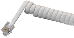 Zenith Cord Phone Coil-Hndst 25ft Wht TH1025W