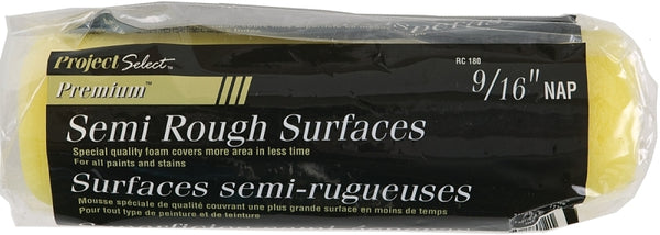 Linzer Foam Roller Cover Semi - Rough Surfaces 9/16 " Nap 9 " Rc 180