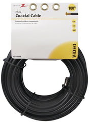 Zenith VG110006B Coaxial Cable, black