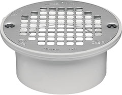 Oatey 43583 pvc floor drain, White