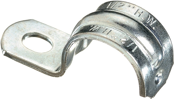 Halex, 1/2 in. Rigid 1-Hole Conduit Straps , 61105B, 100 per pack