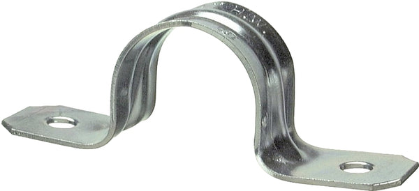 Halex 61205B 2-Hole Conduit Strap, 1/2 In, Steel
