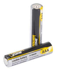 PowerZone LR03-24P Battery, 1.5 V Battery, AAA Battery, Alkaline, Manganese Dioxide, Potassium Hydroxide and Zinc